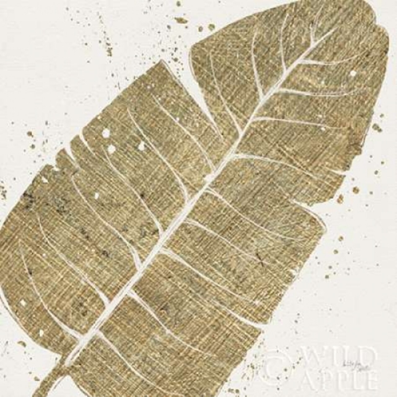 Gold Leaves IV Poster Print by Wellington Studio - Item # VARPDX17459